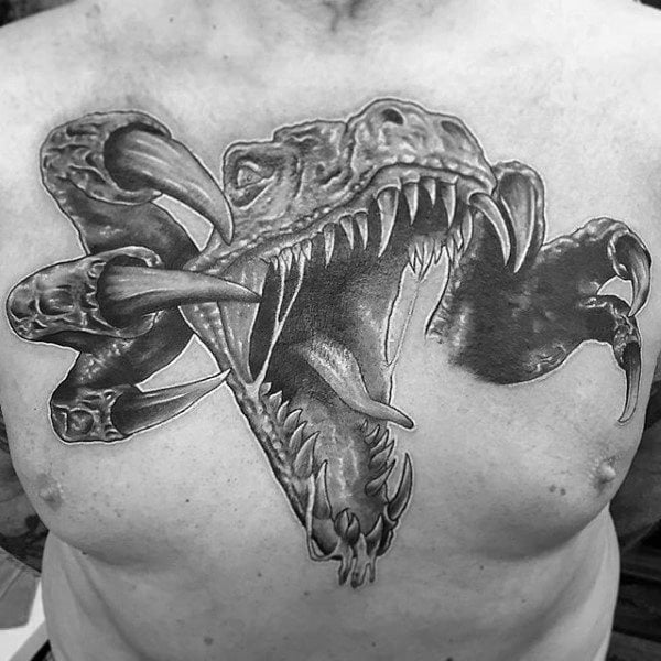 tatouage dinosaure 120