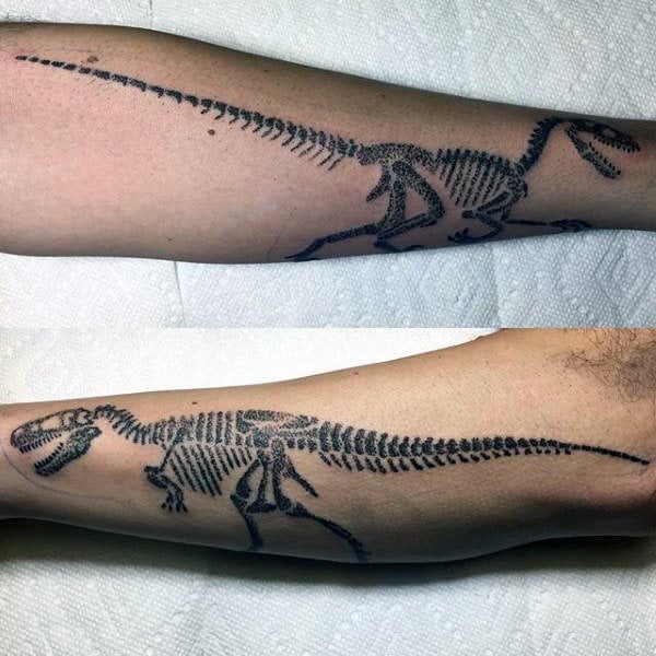 tatouage dinosaure 140