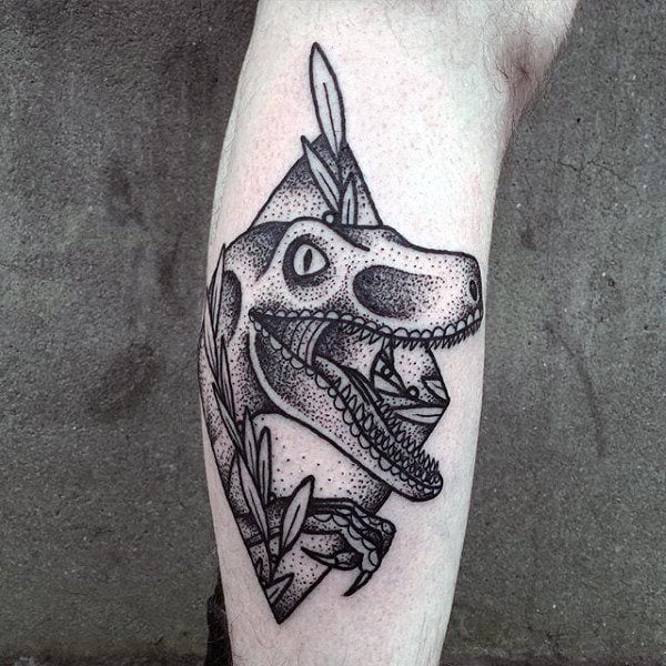 tatouage dinosaure 26