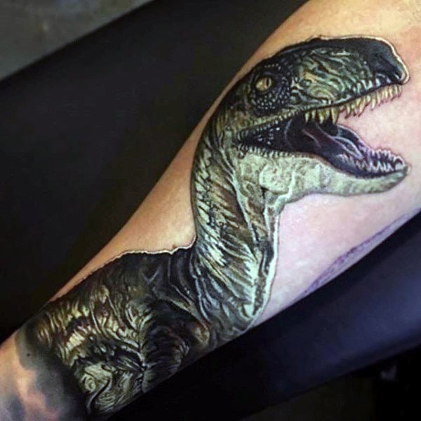 tatouage dinosaure 38