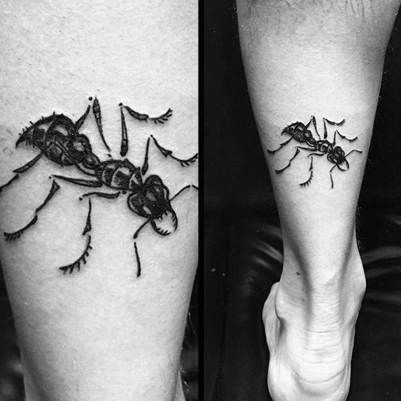 tatouage fourmis 60
