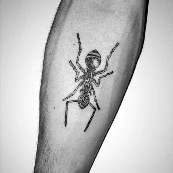 tatouage fourmis 96