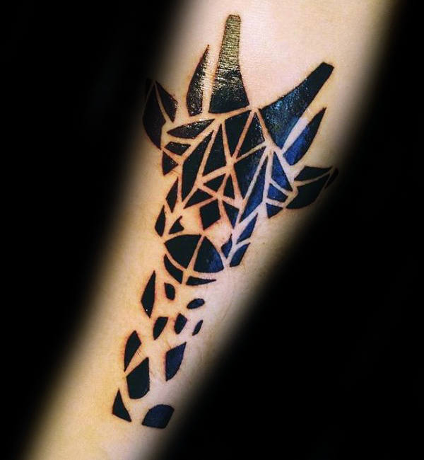 tatouage girafe 62