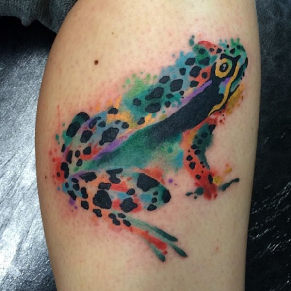 tatouage grenouille 248