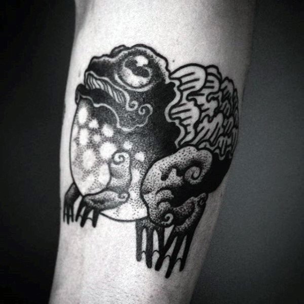 tatouage grenouille 44