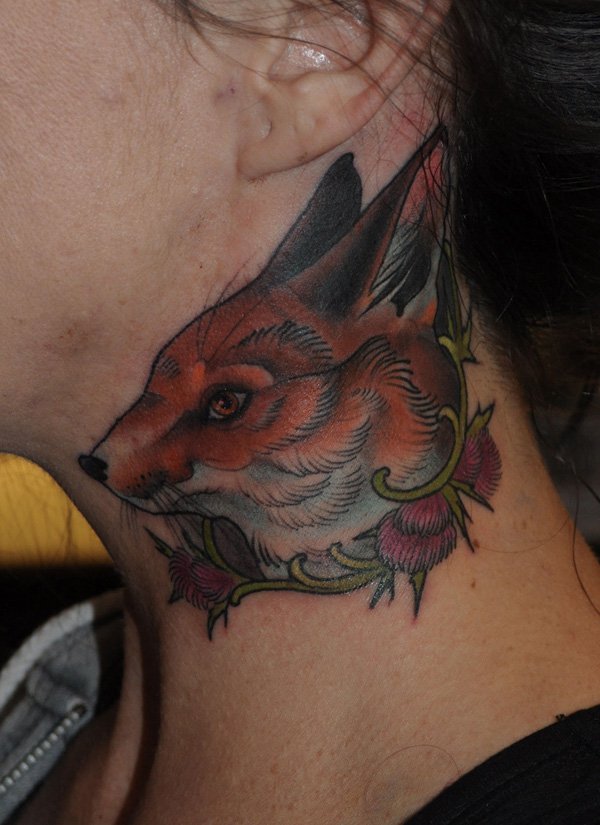 tatouage renard 18