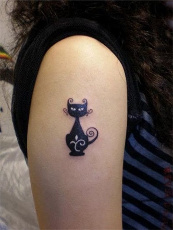 tattoo tatouage chat 5