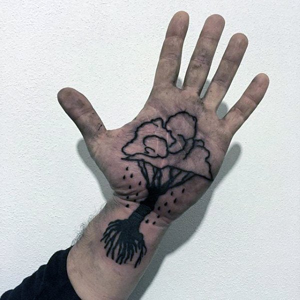 tatouage paume de la main 94