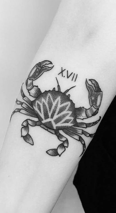 tatouage signe cancer 129