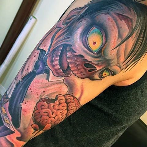 tatouage zombie 259