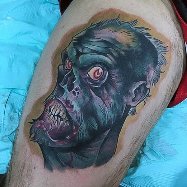 tatouage zombie 43