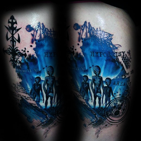 tatouage alien 33