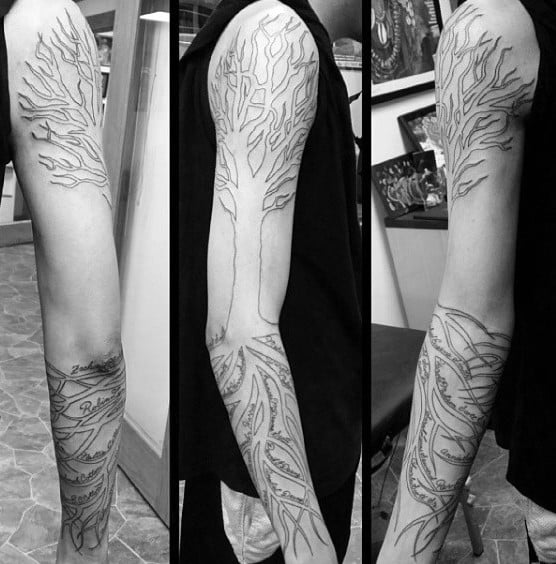 tatouage arbre genealogique 64