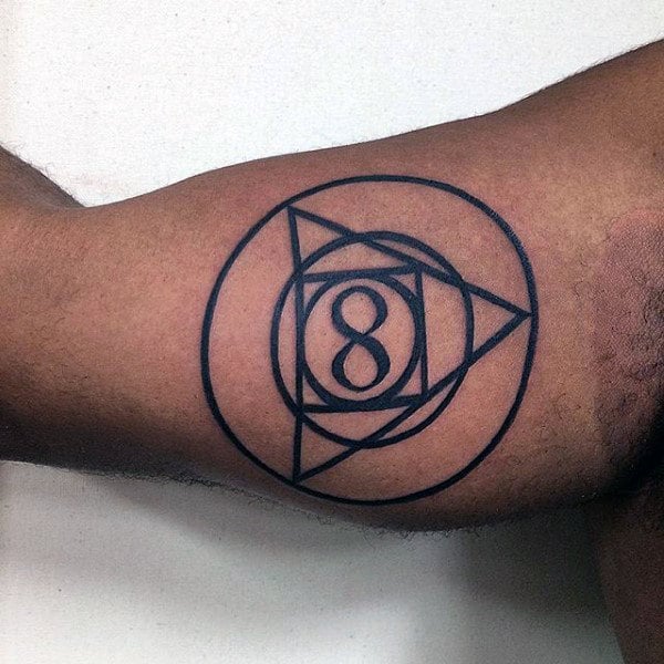 tatouage cercle 85