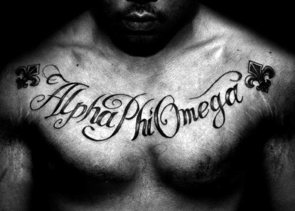 tatouage alpha omega 25