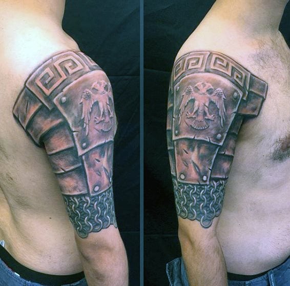 tatouage armure 141