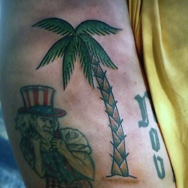 tatouage palmier 101