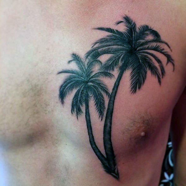 tatouage palmier 113