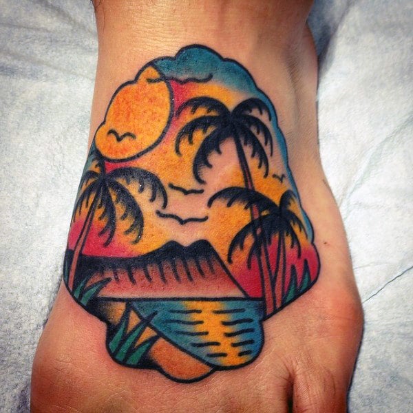 tatouage palmier 161
