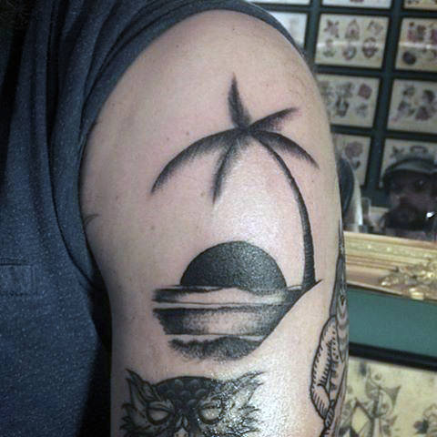 tatouage palmier 193