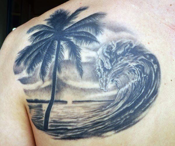 tatouage palmier 201