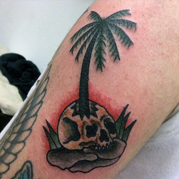 tatouage palmier 221