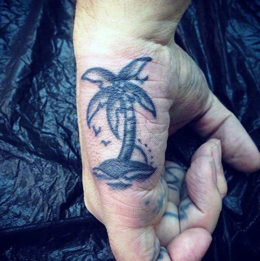 tatouage palmier 253