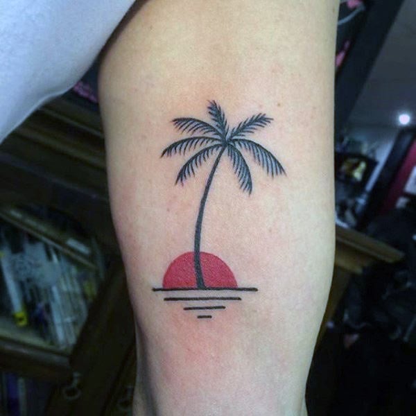 tatouage palmier 285
