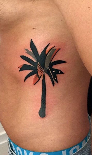 tatouage palmier 305