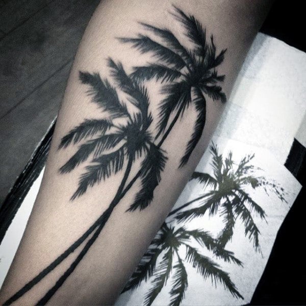 tatouage palmier 57