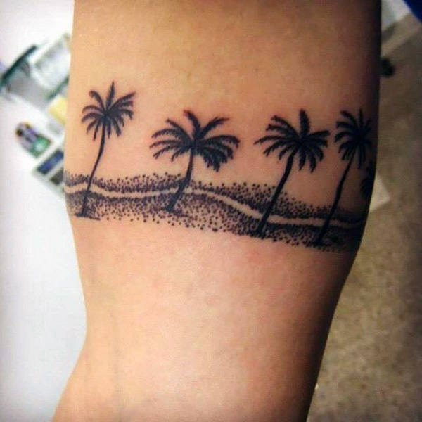 tatouage palmier 65