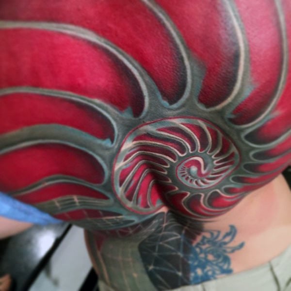 tatouage spirale fibonacci 73