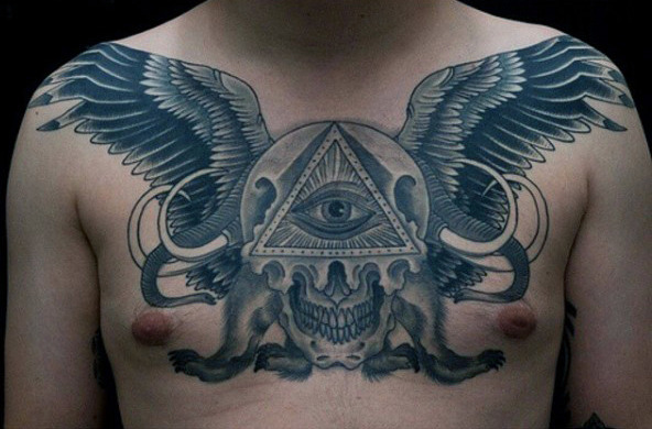 tatouage symbole illuminati 181