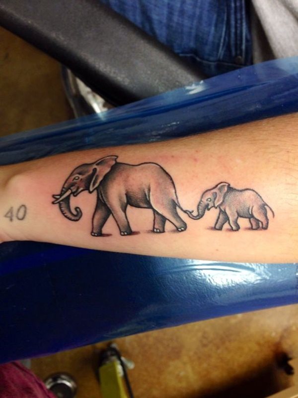 dessin tatouage elephant 1311