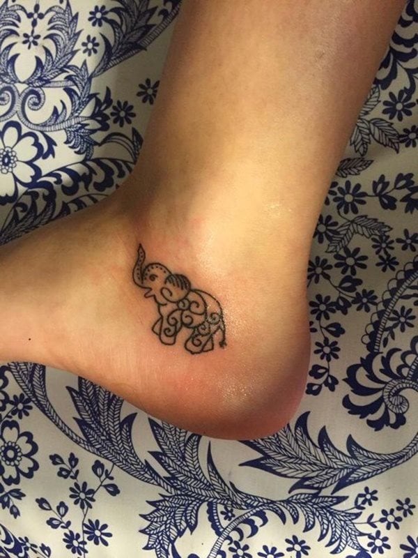 dessin tatouage elephant 1441