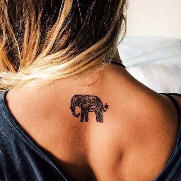 dessin tatouage elephant 1818