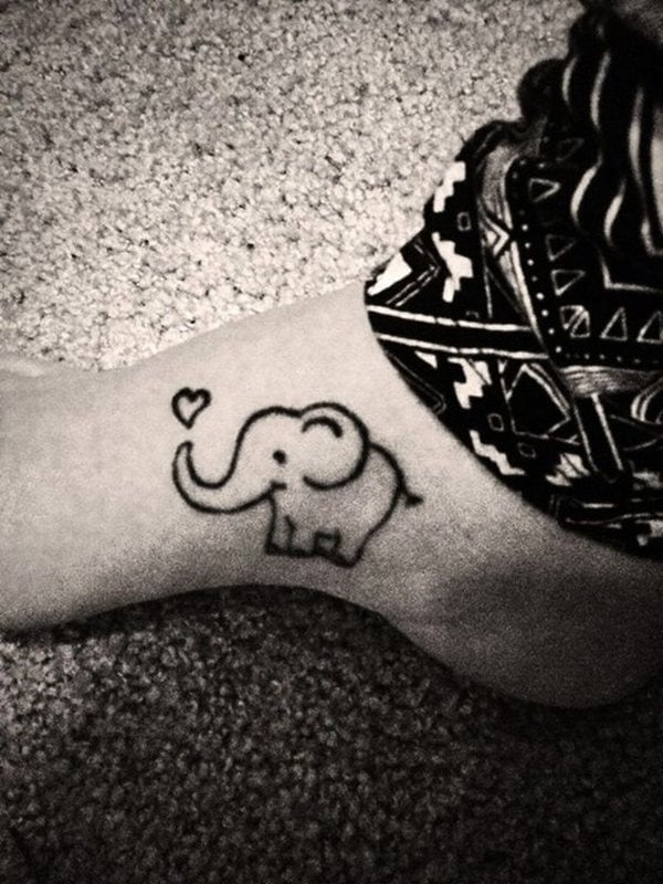 dessin tatouage elephant 1844