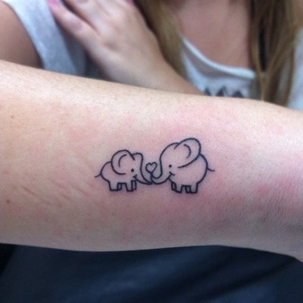 dessin tatouage elephant 2078