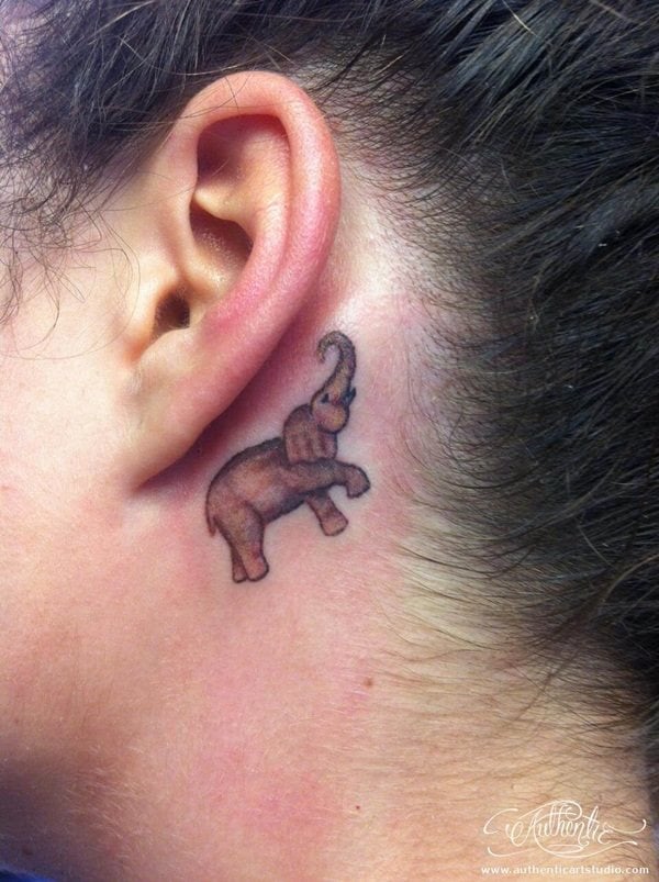 tatouage elephant 311