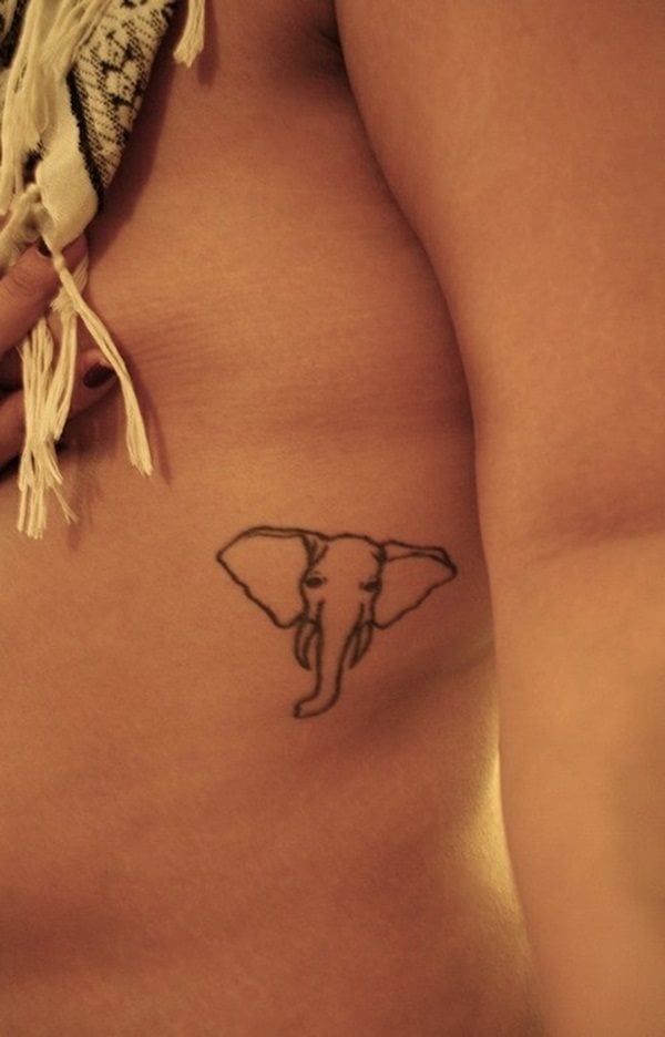 tatouage elephant 883