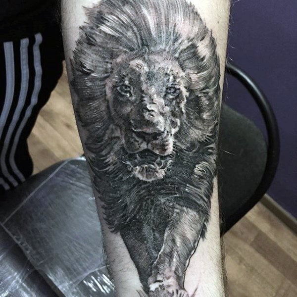 tatouage lion 726