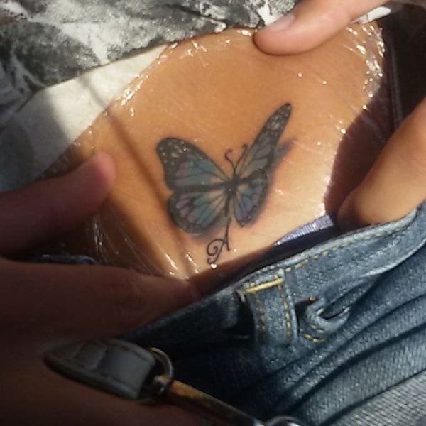 tatouage papillon 363