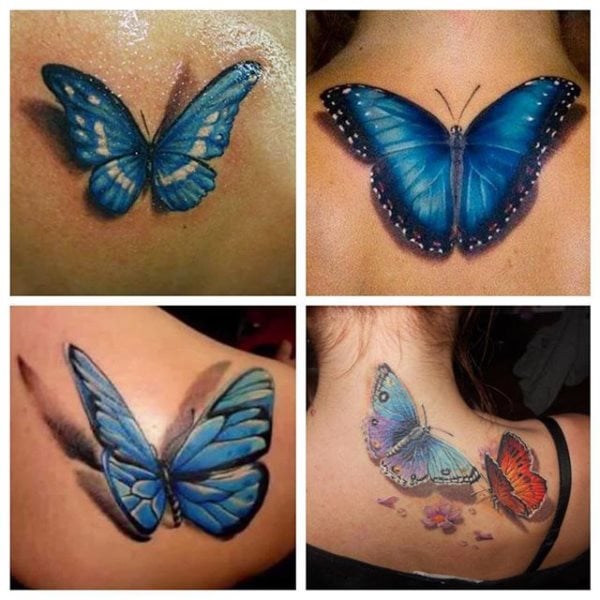 tatouage papillon 519