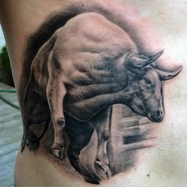 tatouage taureau 805