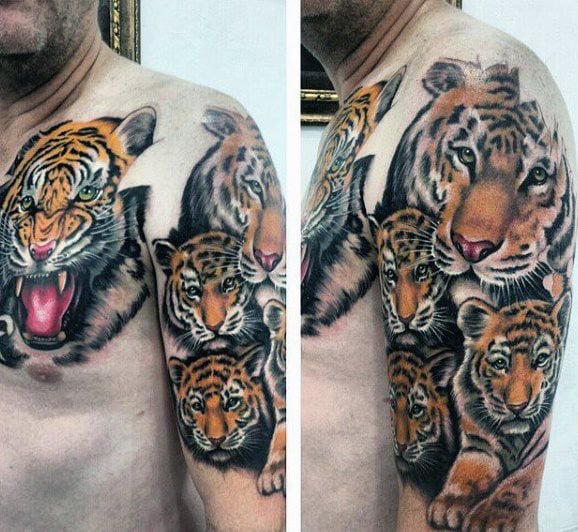 tatouage tigre 1103