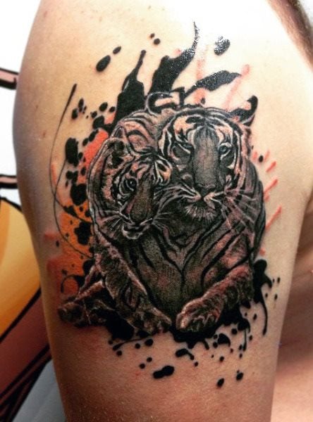 tatouage tigre 1207