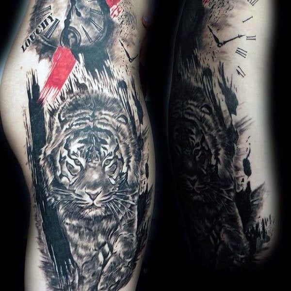 tatouage tigre 1233