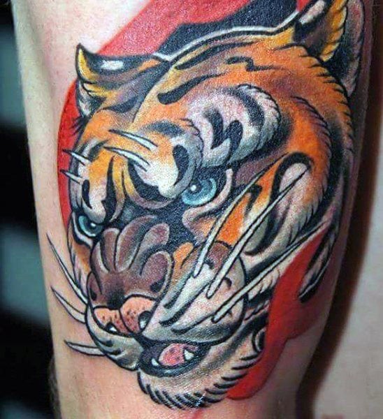 tatouage tigre 193