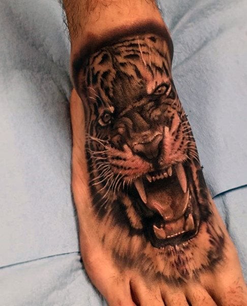 tatouage tigre 258