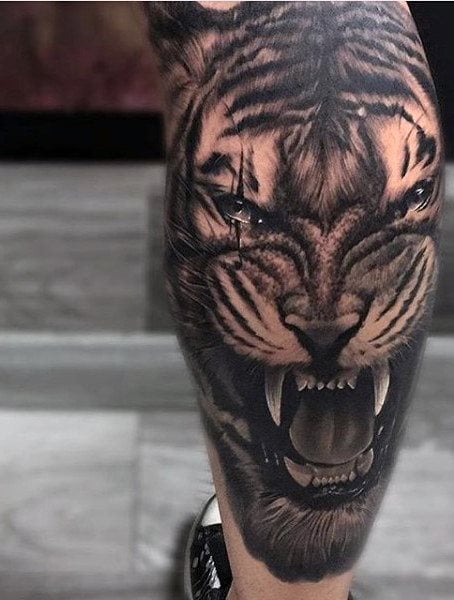 tatouage tigre 284